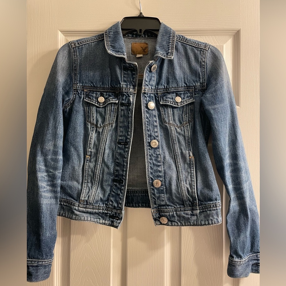 XS American Eagle Denim Jacket